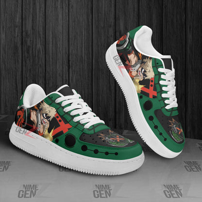 BNHA Katsuki Bakugo Air Sneakers Custom Anime Shoes