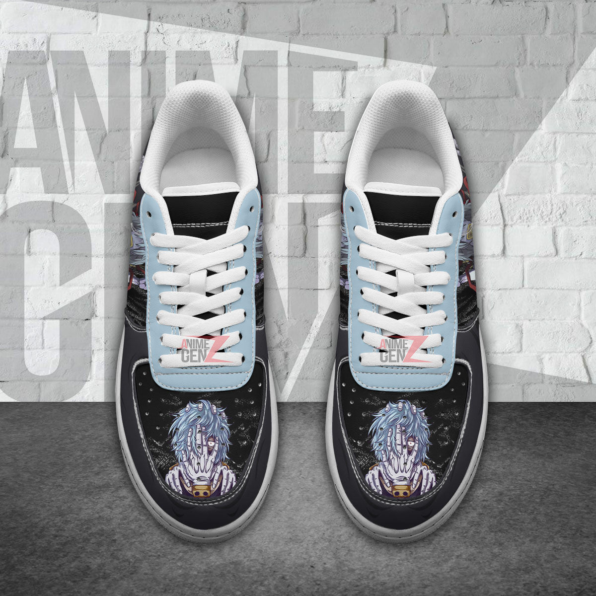 BNHA Shigaraki tomura Air Sneakers Custom Anime Shoes
