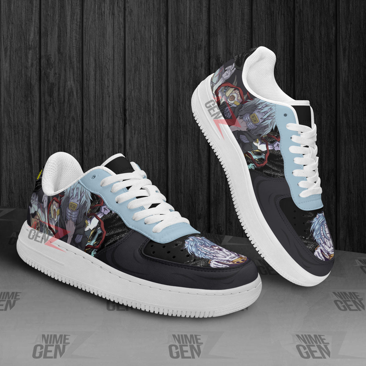 BNHA Shigaraki tomura Air Sneakers Custom Anime Shoes