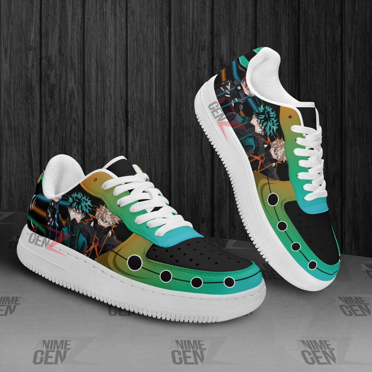 BNHA Three Musketeers Air Sneakers Custom Anime Shoes