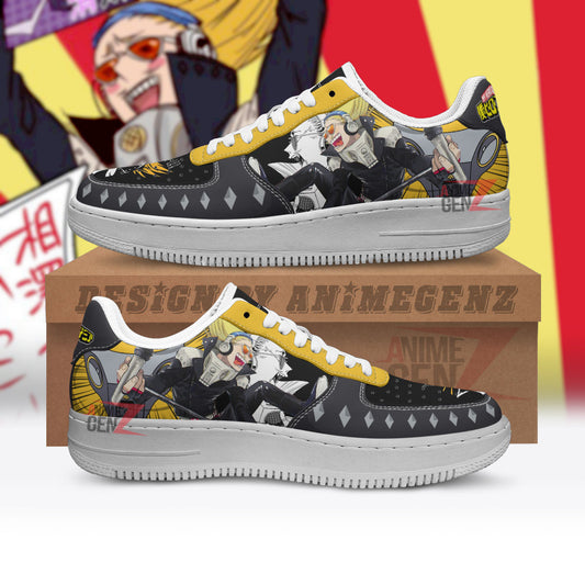 BNHA Yamada Hizashi Present Mic Air Sneakers Custom Anime Shoes