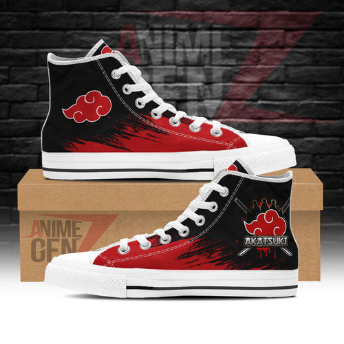 Aktasuki Cloud High Top Shoes Custom Anime Sneakers