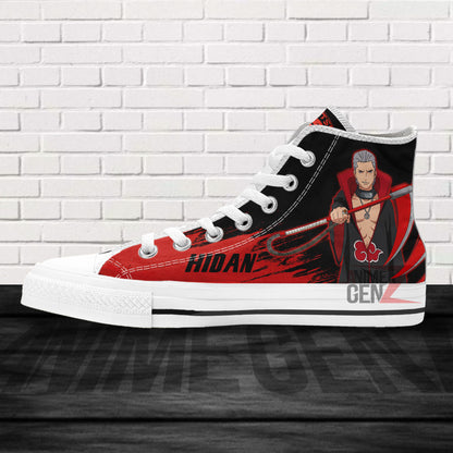 Aktasuki Hidan High Top Shoes Custom Anime Sneakers