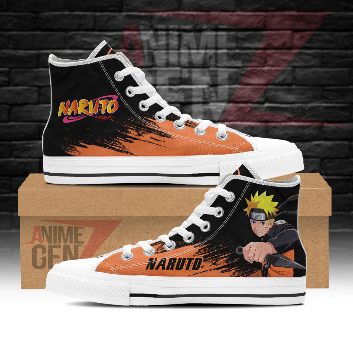 Naruto High Top Shoes Custom Anime Sneakers