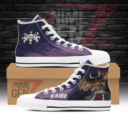 One Piece Kaido High Top Shoes Custom Anime Sneakers