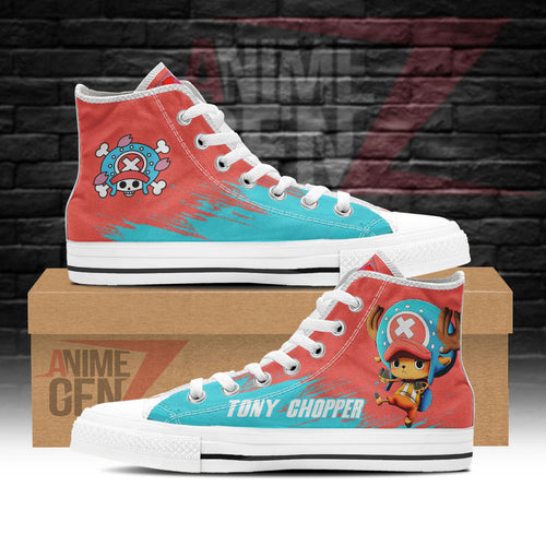 One Piece Tony Tony Chopper High Top Shoes Custom Anime Sneakers