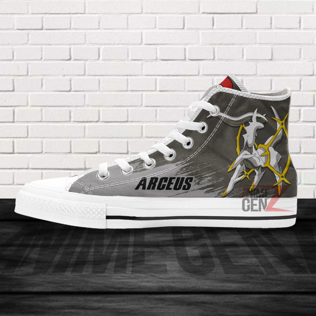 Pokemon Arceus High Top Shoes Custom Anime Sneakers
