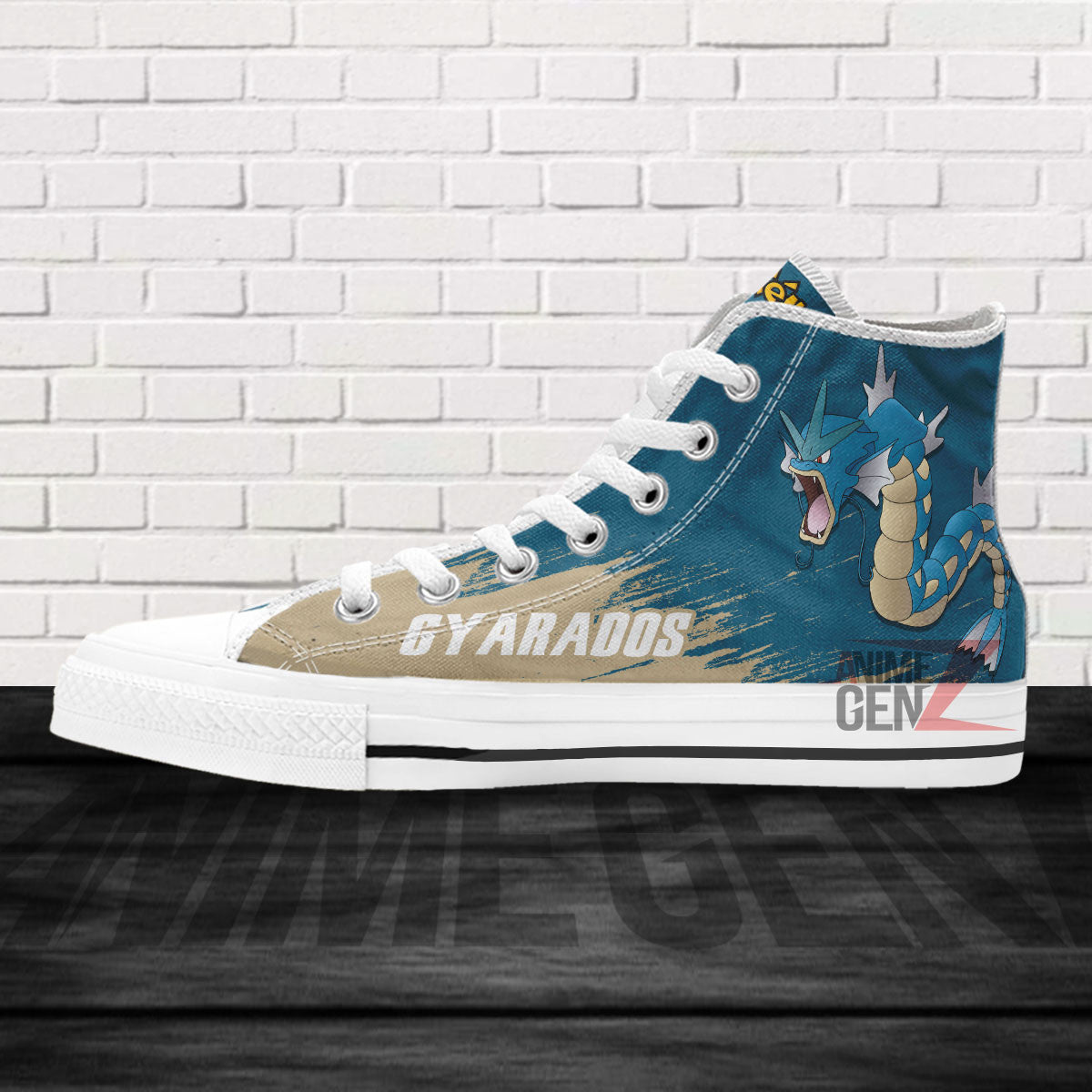 Pokemon Gyarados High Top Shoes Custom Anime Sneakers