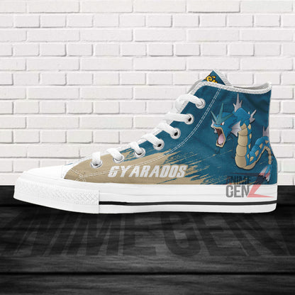Pokemon Gyarados High Top Shoes Custom Anime Sneakers