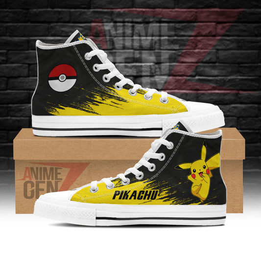 Pokemon Pikachu High Top Shoes Custom Anime Sneakers