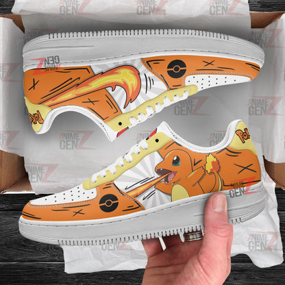 Pokemon Charmander Air Sneakers Custom Anime Shoes
