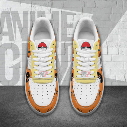 Pokemon Charmander Air Sneakers Custom Anime Shoes