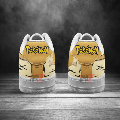 Pokemon Eevee Air Sneakers Custom Anime Shoes