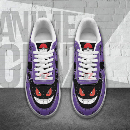 Pokemon Gengar Air Sneakers Custom Anime Shoes