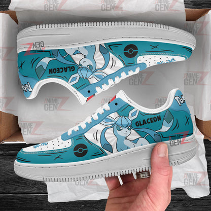 Pokemon Glaceon Air Sneakers Custom Anime Shoes