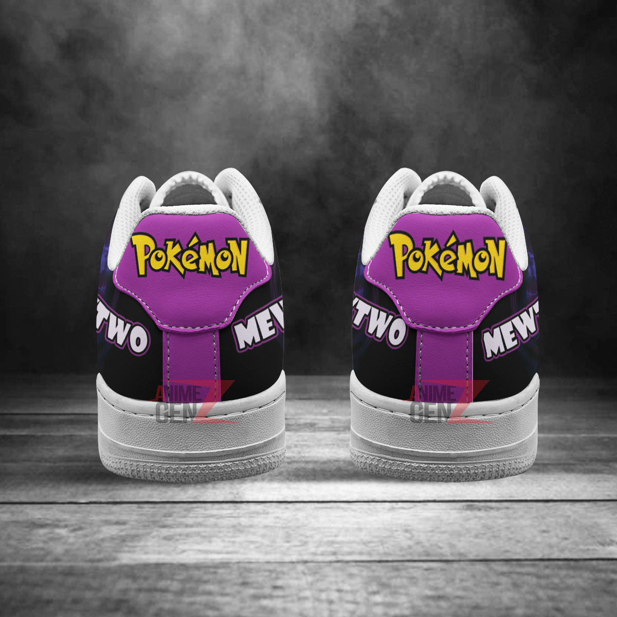 Pokemon Mewtwo Air Sneakers Custom Anime Shoes