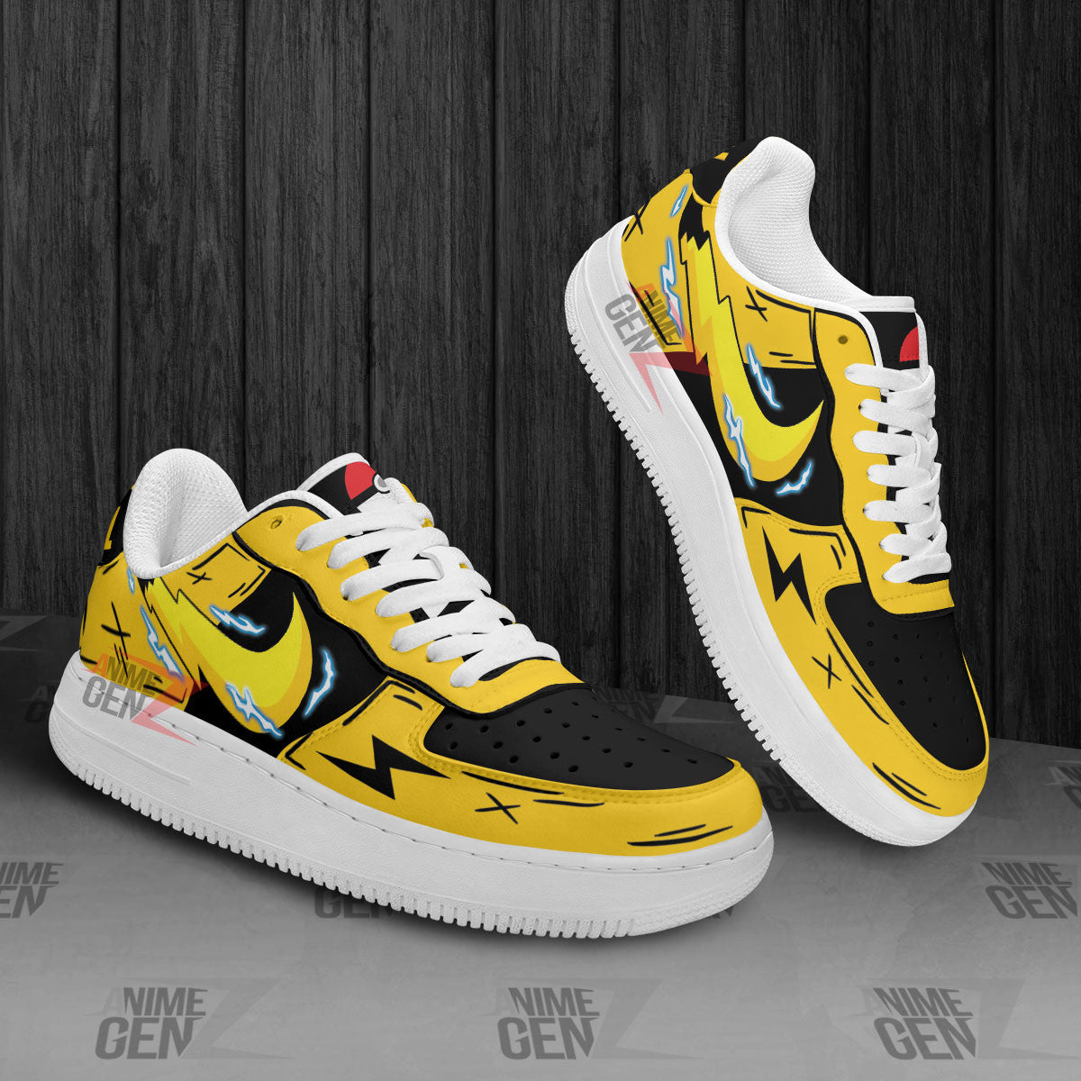 Pokemon Pikachu Air Sneakers Custom Anime Shoes
