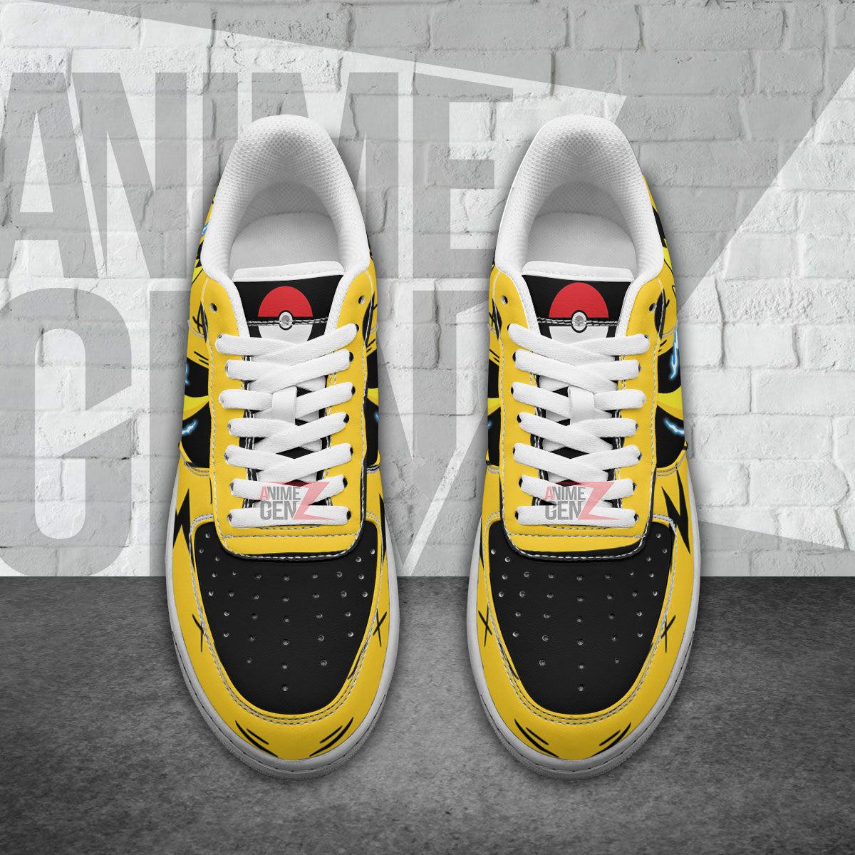 Pokemon Pikachu Air Sneakers Custom Anime Shoes