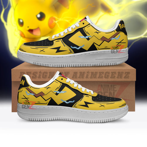 Pokemon Pikachu Air Sneakers Custom Anime Shoes