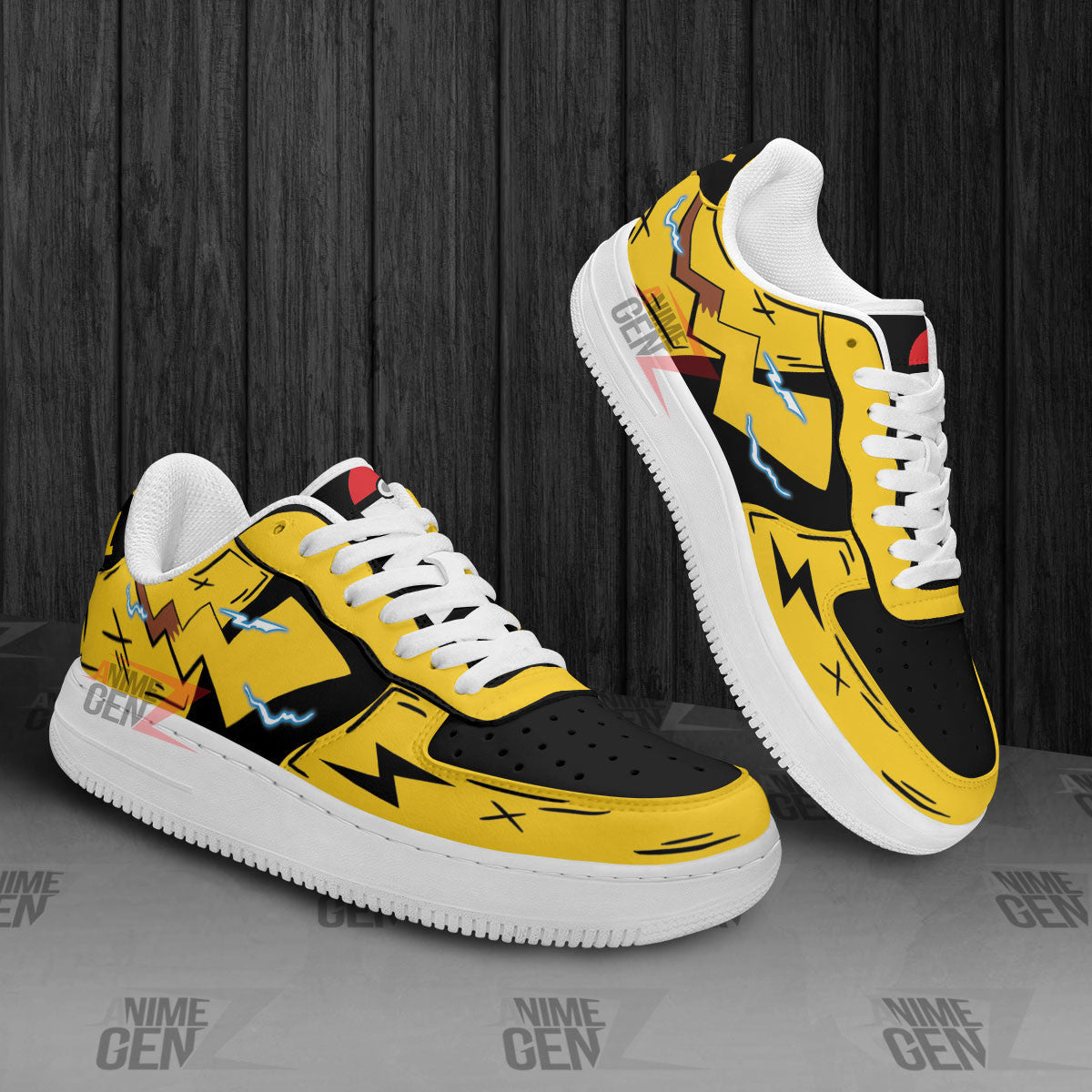 Pokemon Pikachu Air Sneakers Custom Anime Shoes