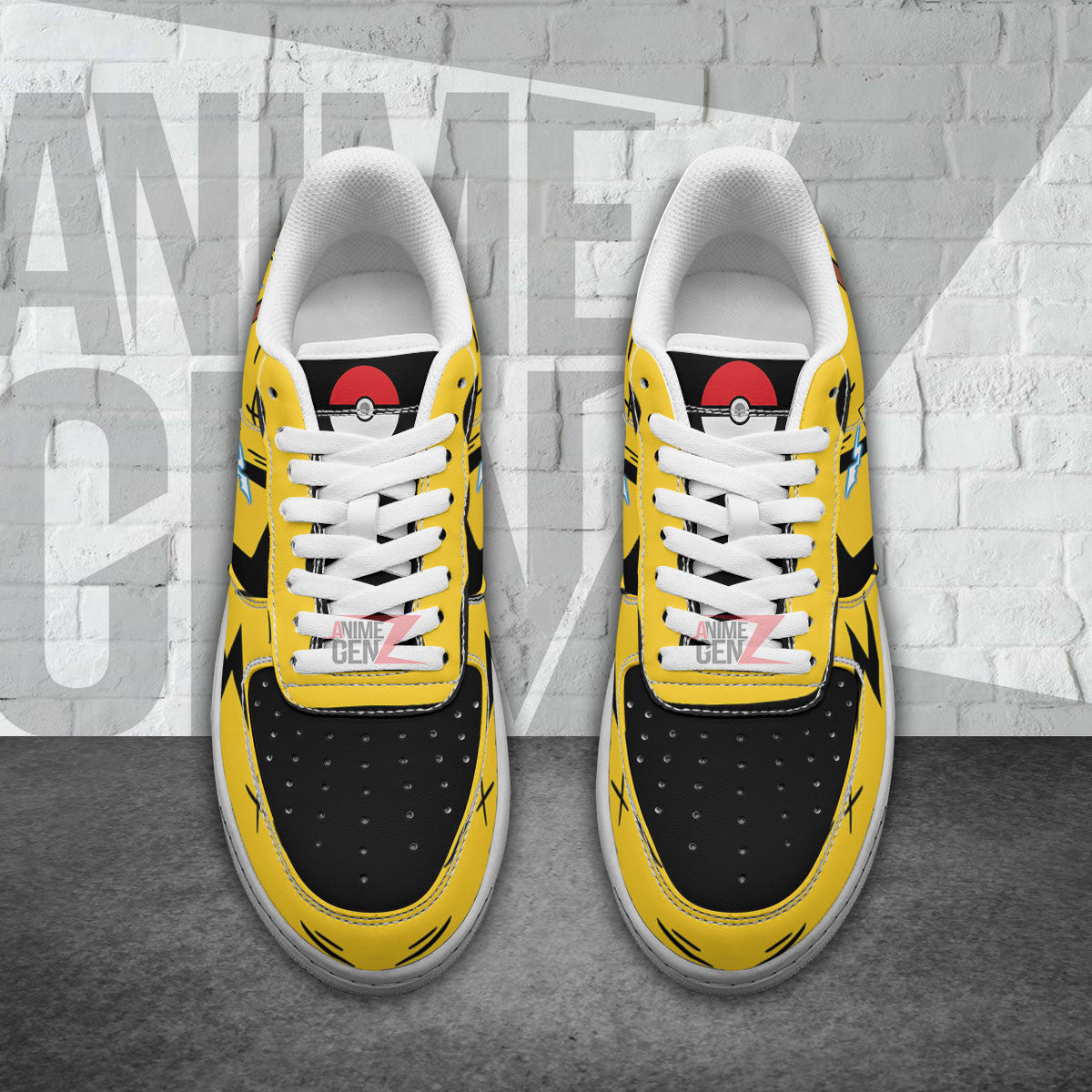 Pokemon Pikachu Air Sneakers Custom Anime Shoes