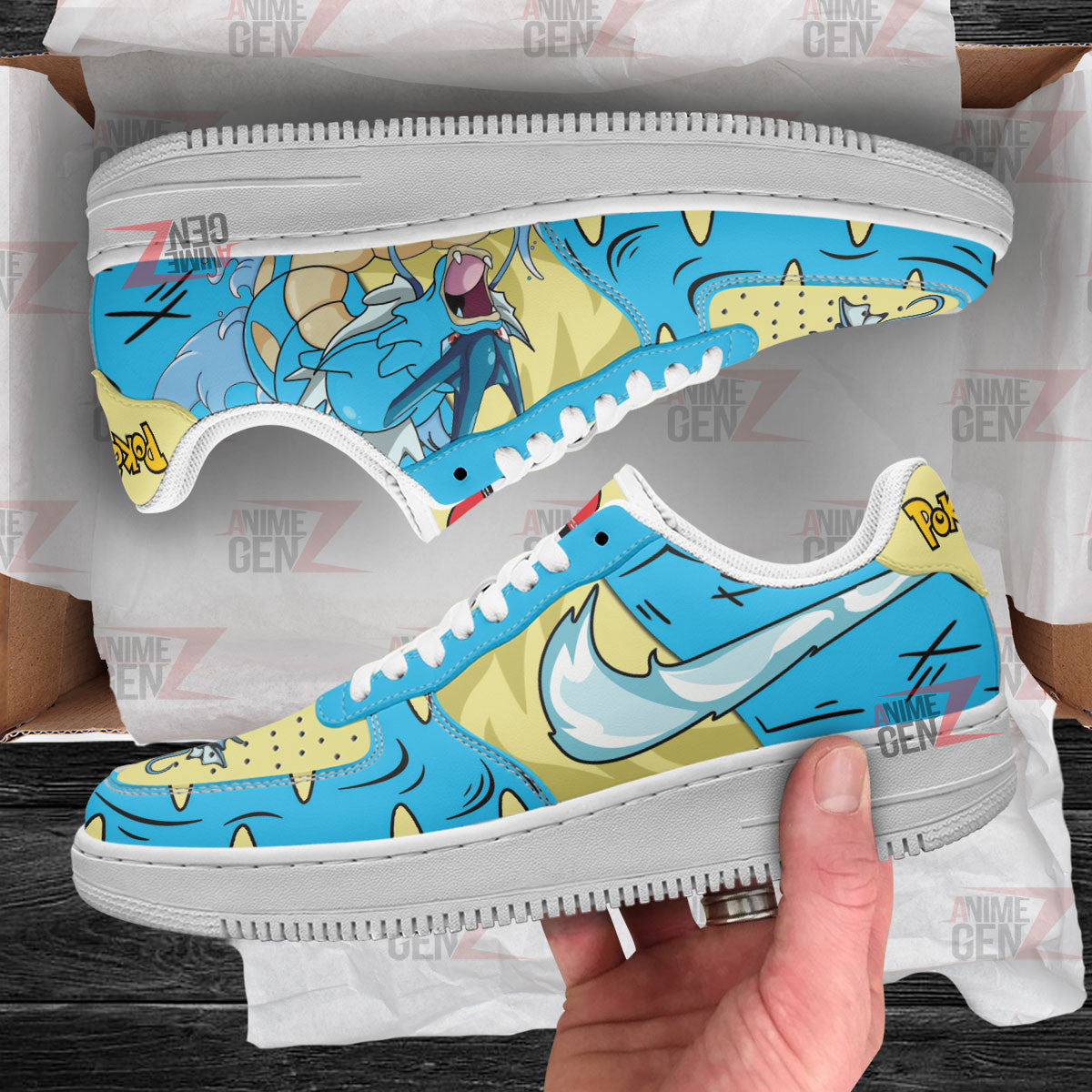 Pokemon Rhydon Air Sneakers Custom Anime Shoes