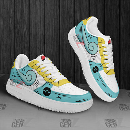 Pokemon Squirtle Air Sneakers Custom Anime Shoes