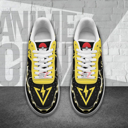 Pokemon Zapdos Air Sneakers Custom Anime Shoes