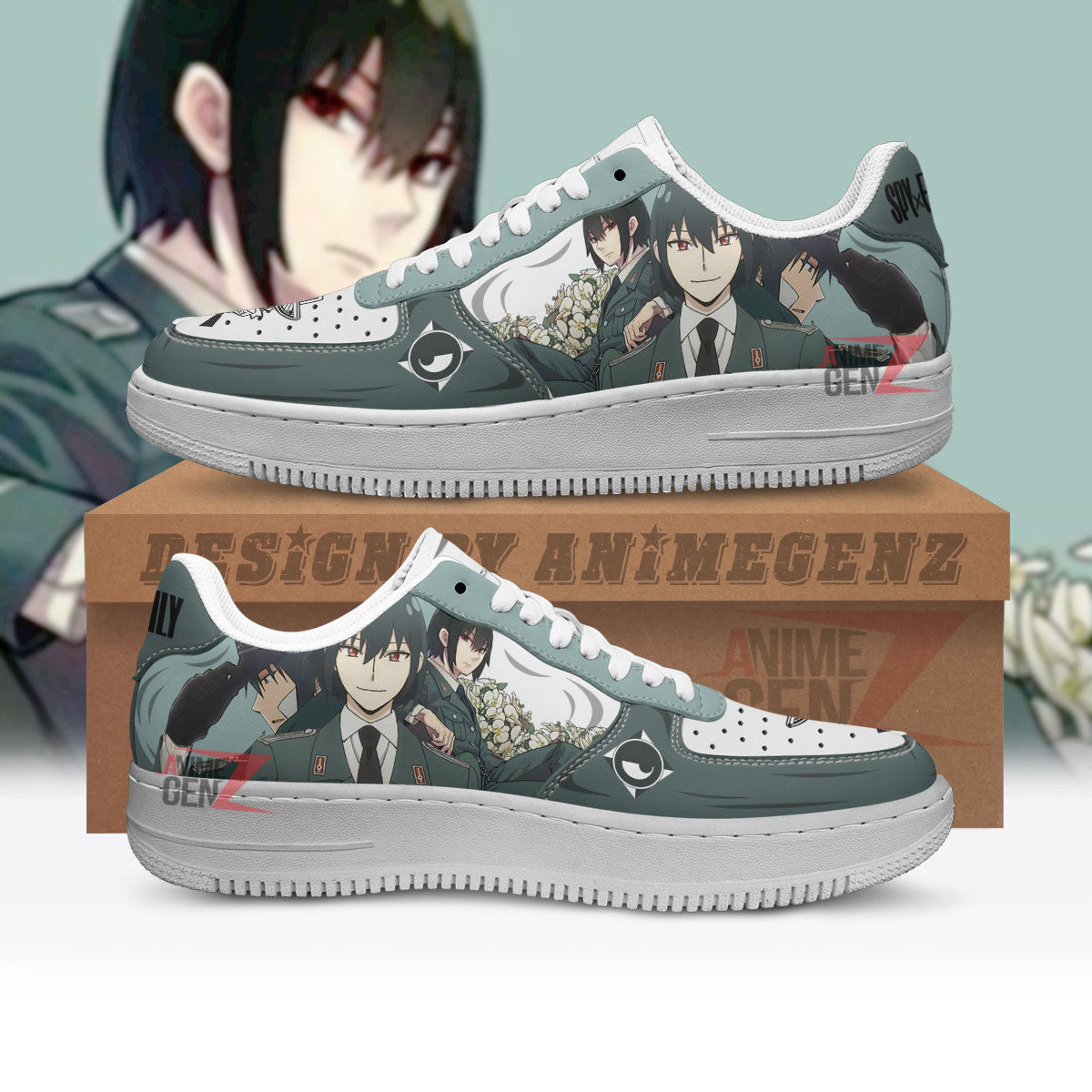 Spy X Family Yuri Briar Air Sneakers Custom Anime Shoes