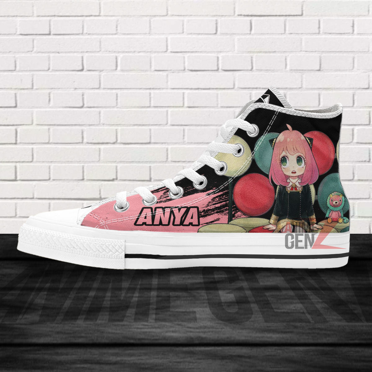 Spy X Family Anya High Top Shoes Custom Anime Shoes
