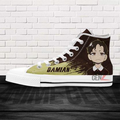 Spy X Family Damian Desmond High Top Shoes Custom Anime Sneakers