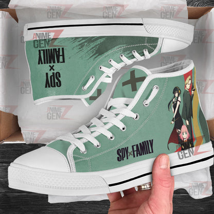 Spy X Family High Top Shoes Custom Anime Sneakers