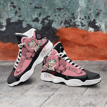 Spy X Family Anya Air Jordan 13 Custom Anime Shoes