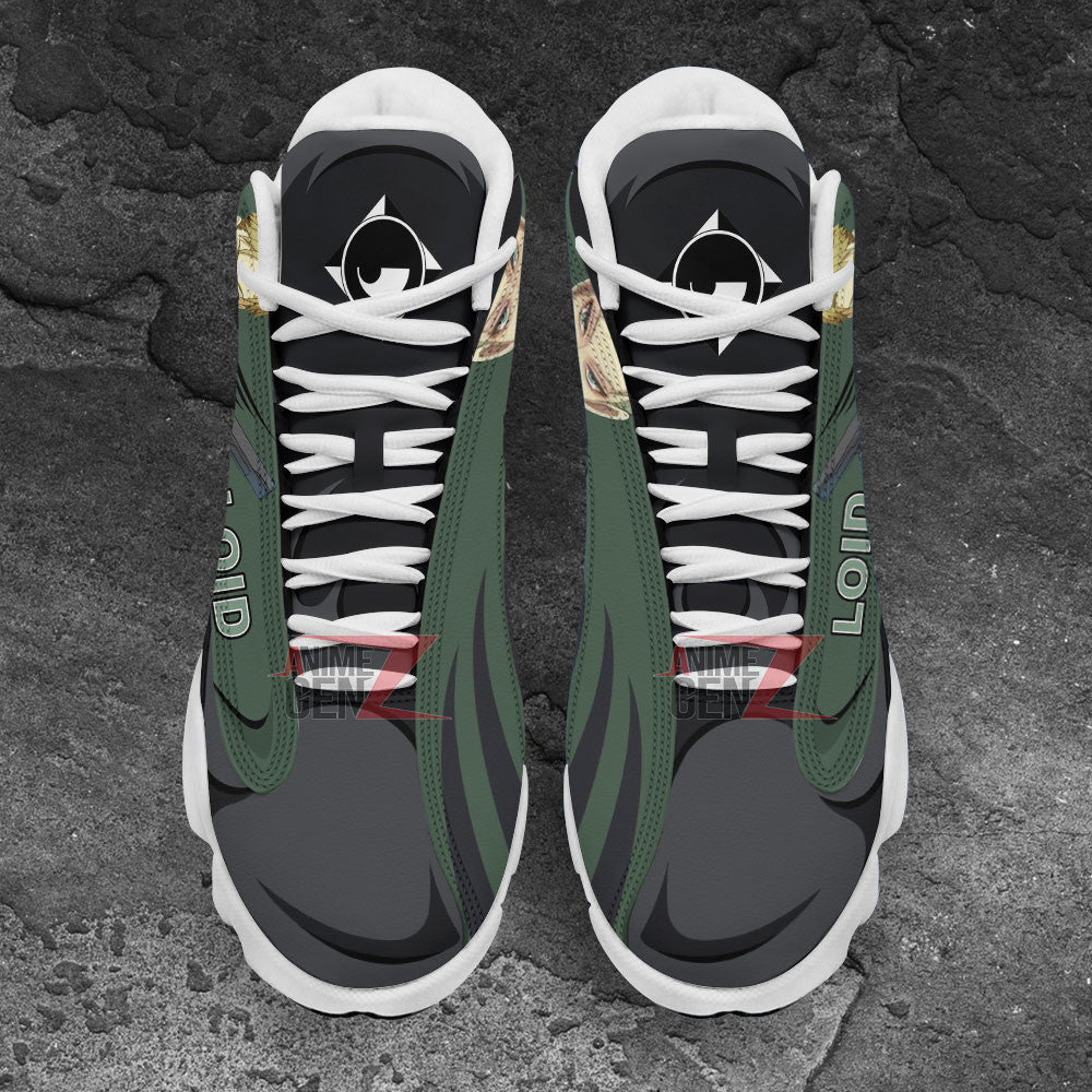 Spy X Family Loid Forger Air Jordan 13 Custom Anime Shoes