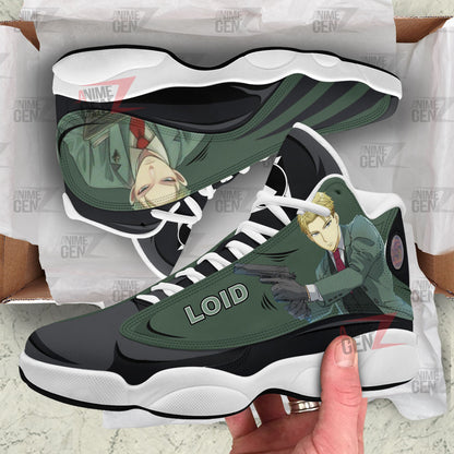 Spy X Family Loid Forger Air Jordan 13 Custom Anime Shoes