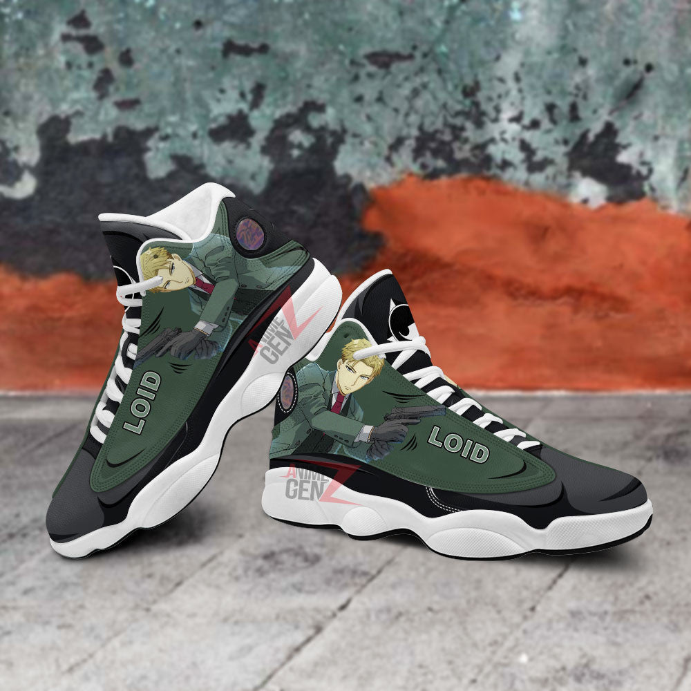 Spy X Family Loid Forger Air Jordan 13 Custom Anime Shoes