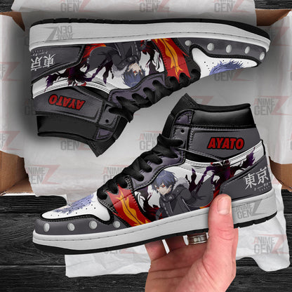 Tokyo Ghoul Ayato Kirishima JD Sneakers Custom Anime Shoes