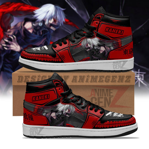 Tokyo Ghoul Ken Kaneki JD Sneakers Custom Anime Shoes