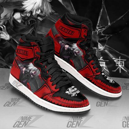 Tokyo Ghoul Ken Kaneki JD Sneakers Custom Anime Shoes