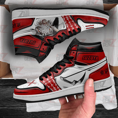 Tokyo Ghoul Suzuya Juuzou JD Sneakers Custom Anime Shoes