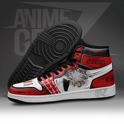 Tokyo Ghoul Suzuya Juuzou JD Sneakers Custom Anime Shoes