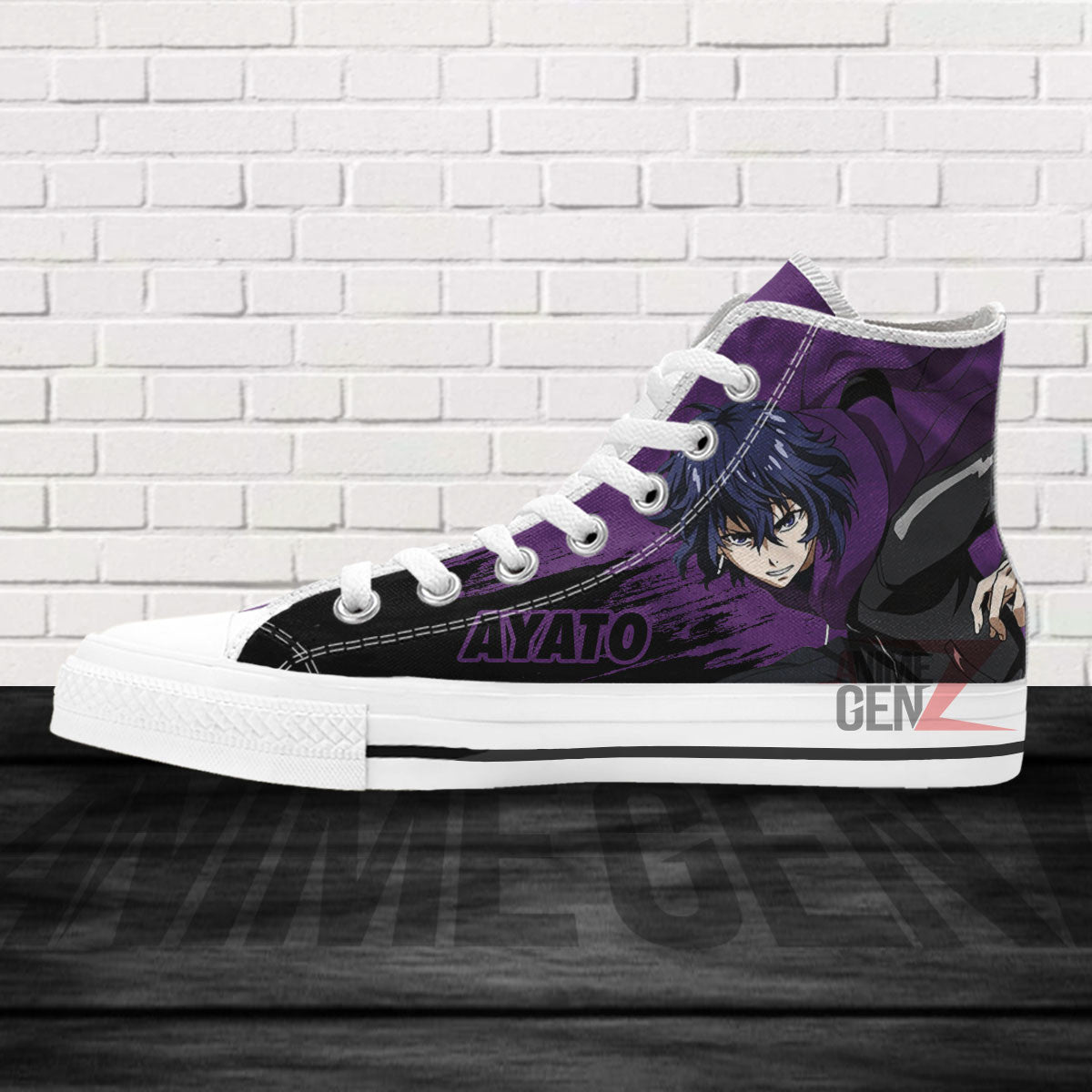 Tokyo Ghoul Ayato Kirishima High Top Shoes Custom Anime Shoes