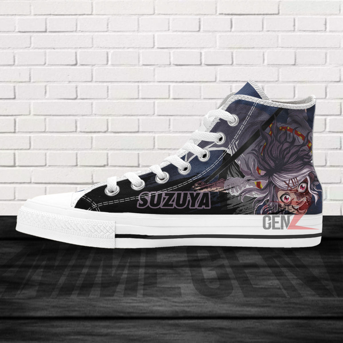 Tokyo Ghoul Suzuya Juuzou High Top Shoes Custom Anime Shoes