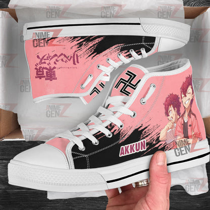 Tokyo Revengers Akkun High Top Shoes Custom Anime Shoes