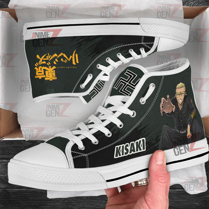 Tokyo Revengers Tetta Kisaki High Top Shoes Custom Anime Shoes