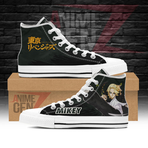 Tokyo Revengers Mikey High Top Shoes Custom Anime Shoes