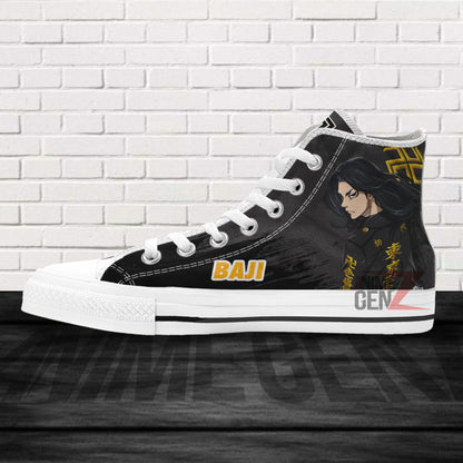 Tokyo Revengers Keisuke Baji High Top Shoes Custom Anime Shoes