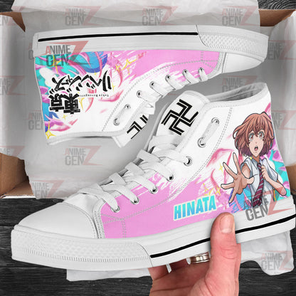 Tokyo Revengers Hinata Tachibana High Top Shoes Custom Anime Shoes