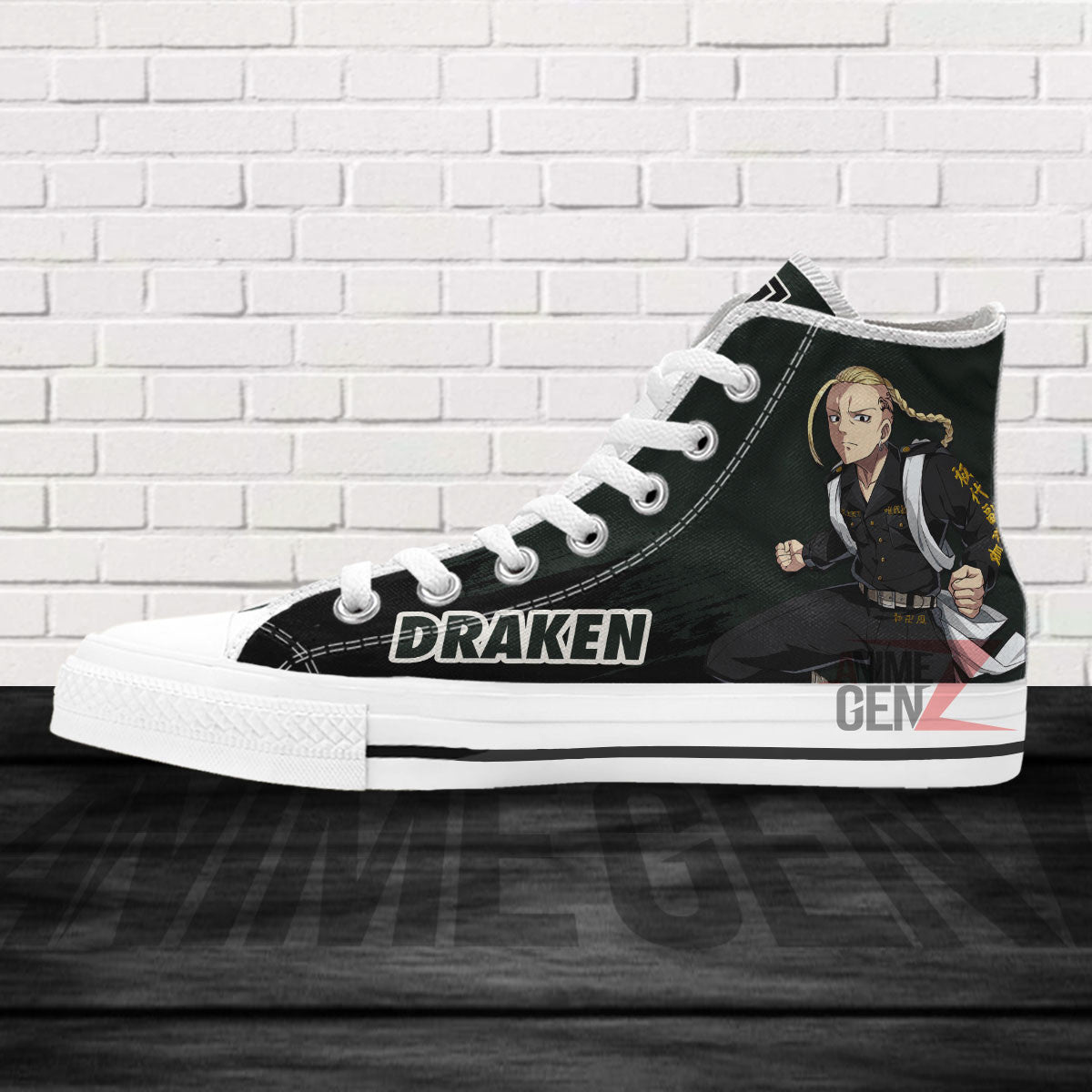 Tokyo Revengers Draken High Top Shoes Custom Anime Shoes