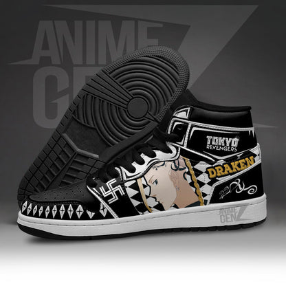 Tokyo Revengers Draken JD Sneakers Custom Anime Shoes